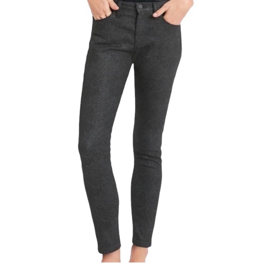 Banana Republic Snake Print Skinny Jeans - Size 31